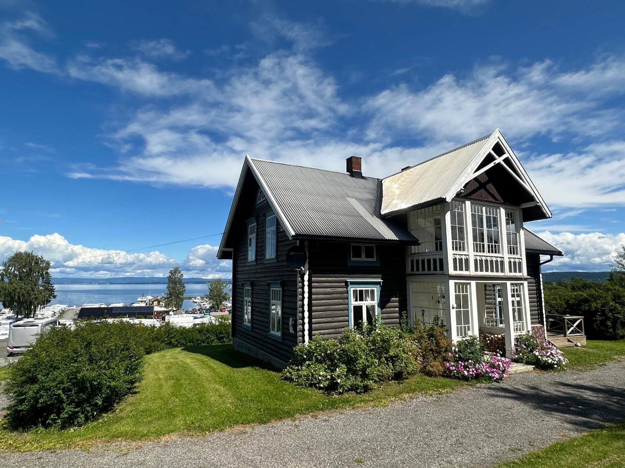 Kapteinsboligen i Evjua Skreia Exteriör bild