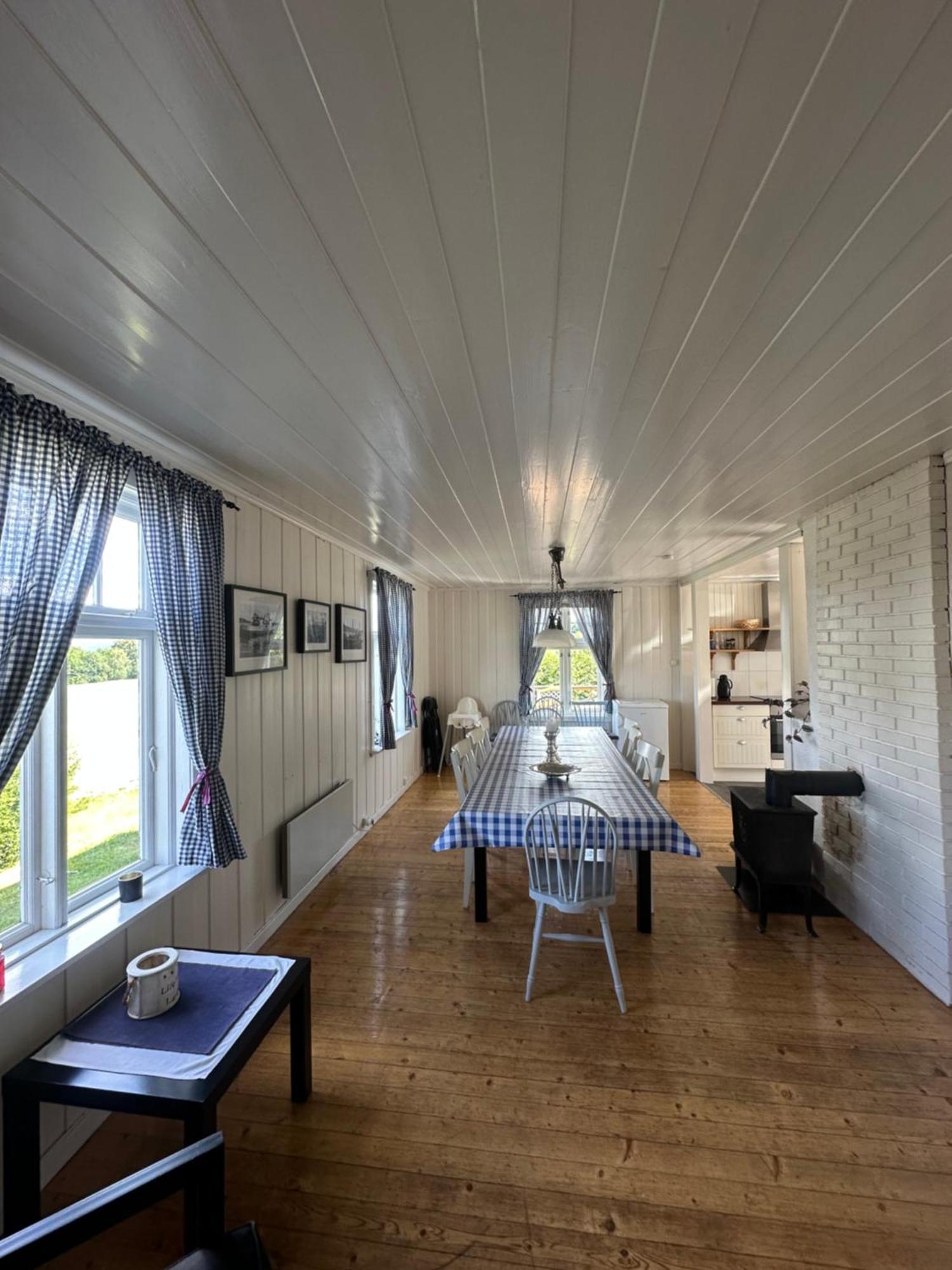 Kapteinsboligen i Evjua Skreia Exteriör bild