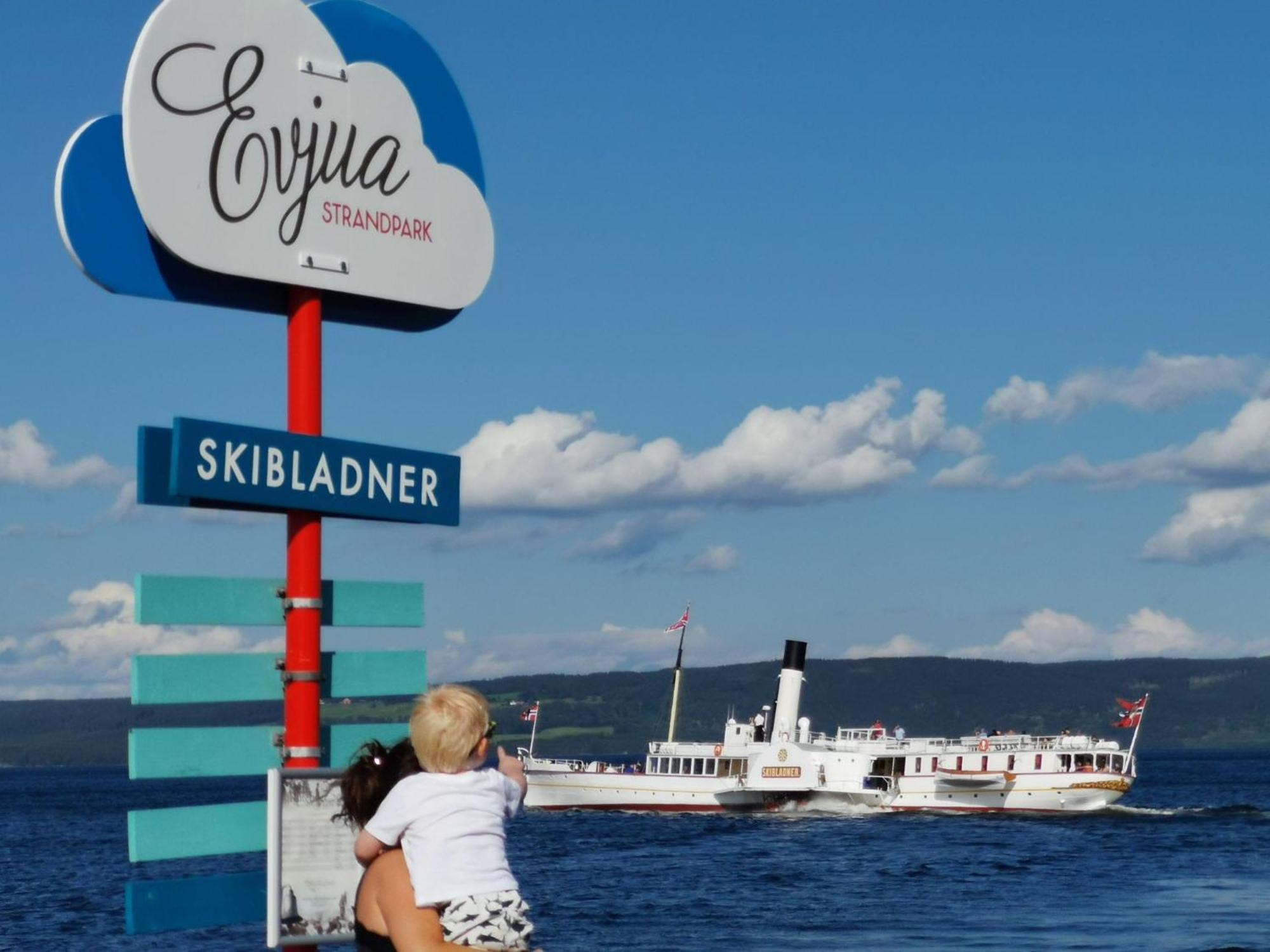 Kapteinsboligen i Evjua Skreia Exteriör bild