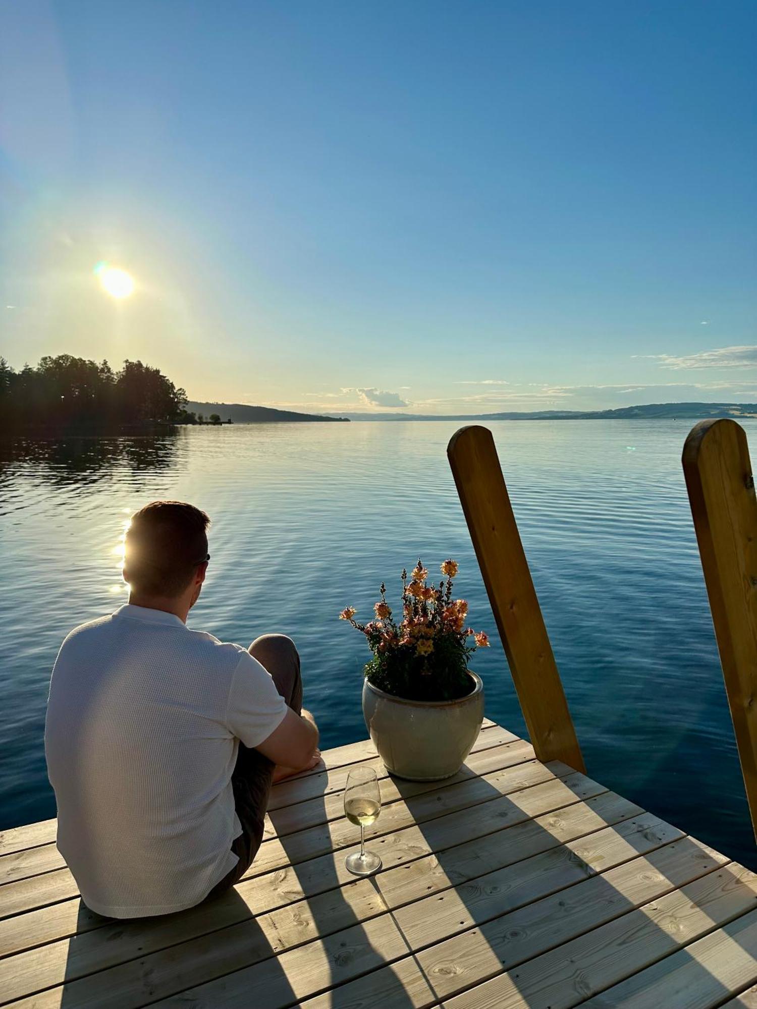 Kapteinsboligen i Evjua Skreia Exteriör bild