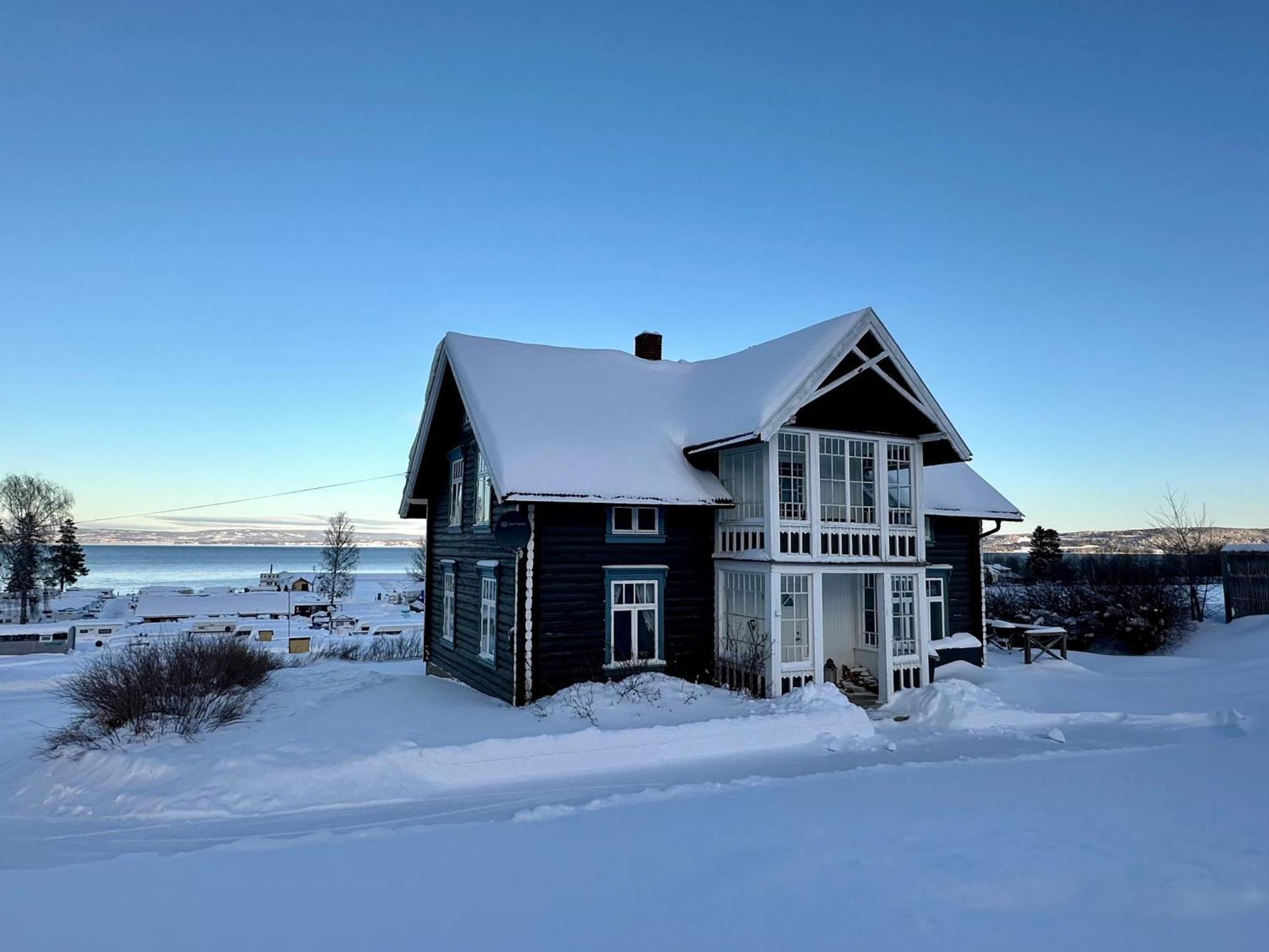 Kapteinsboligen i Evjua Skreia Exteriör bild